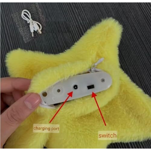 Ji And Ja Rechargeable Toys Talking Star Baby Toys For Kids Star Toys Can Sing Wriggle & Singing Recording Repeat What You Say Funny Education Toys For Children Playing Home Decor For Kids (Multi)