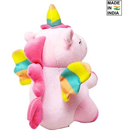 Parteet 25 Cms Unicorn Stuffed Animal Soft Plush Toy Gift For Kidssoft Toy|Baby Toys|Kids Toy|Soft Toy|Toy For Girl/Boys|Toy Gift For Girls|Kids Toys For Boys/Girl|