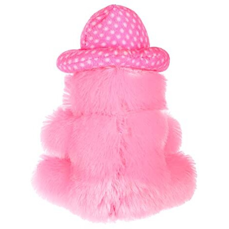 Fclues Store Cap Teddy Bear Soft Toy | Birthday Gift For Girls/Wife, Boyfriend/Husband, Soft Toys Wedding For Couple Special, Baby Toys Gift Items Set Of 2 Cream And Pink
