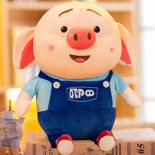 Cherubs Huggable Premium Piglet Cartoon Soft Plush Toy Kids Girls Valentines Gift (Large 42Cm)