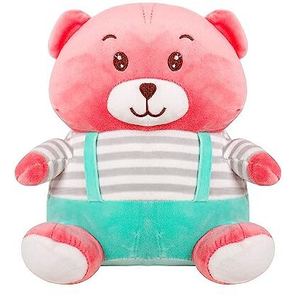 Exhale Cute Teddy Bear Soft Toy For Baby Girl & Kids, 30 Cm Stuffed Plush Teddy Bear, Ultra-Soft Cuddle Buddy For Birthday Gift, Playtime & Special Occasions
