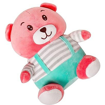 Exhale Cute Teddy Bear Soft Toy For Baby Girl & Kids, 30 Cm Stuffed Plush Teddy Bear, Ultra-Soft Cuddle Buddy For Birthday Gift, Playtime & Special Occasions