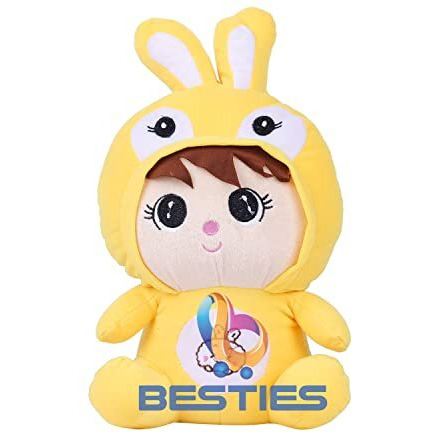 Besties Super Soft Cute Rabbit 40Cm Plush Soft Toy Cute Kids Birthday Animal Baby Boys/Girls (Yellow)