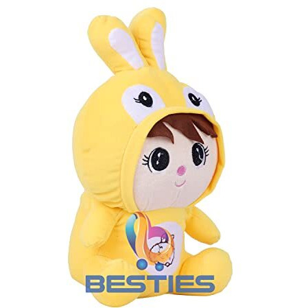 Besties Super Soft Cute Rabbit 40Cm Plush Soft Toy Cute Kids Birthday Animal Baby Boys/Girls (Yellow)