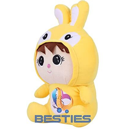 Besties Super Soft Cute Rabbit 40Cm Plush Soft Toy Cute Kids Birthday Animal Baby Boys/Girls (Yellow)