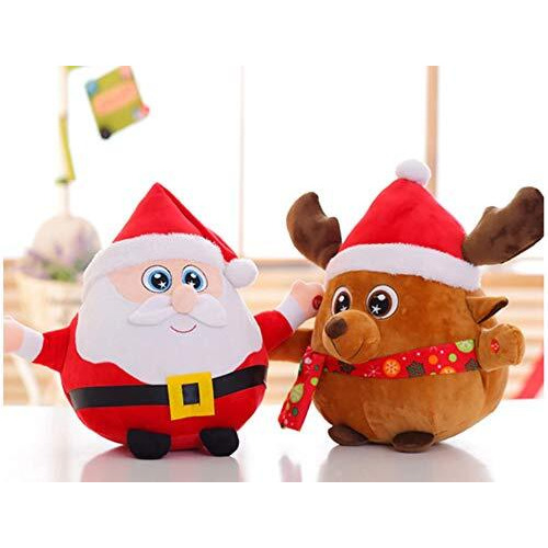 Cherubs Santa Clause Soft Stuffed Plush Toy For Kids Girls Gift ( 32Cm)- Multi Color