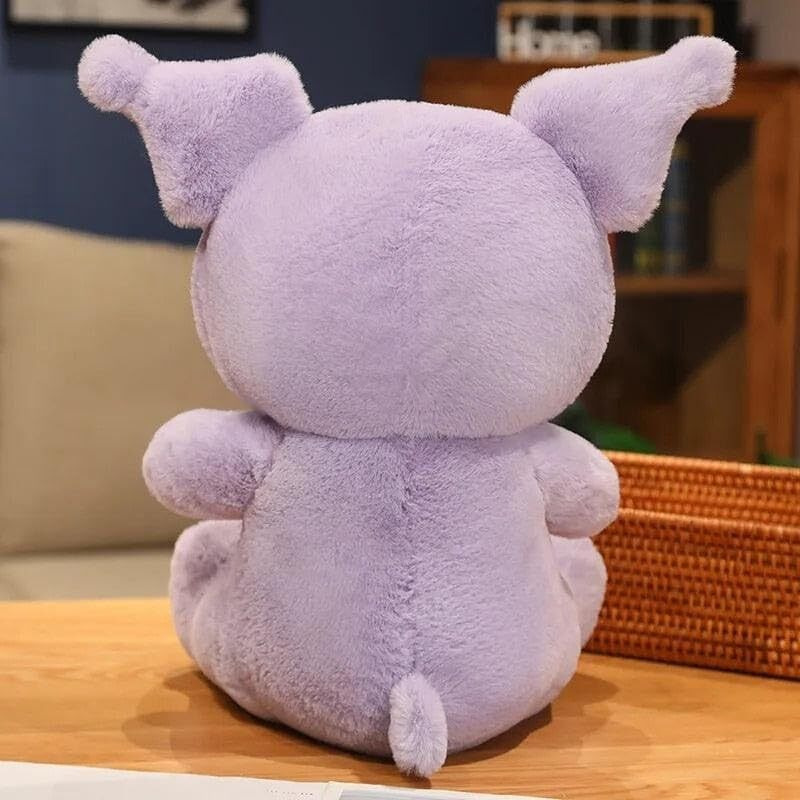 Y U Collection Plush Character Stuffed Toy, 30 Cm, Purple And White, Kawaii Design, Super Soft Stuffed Toy