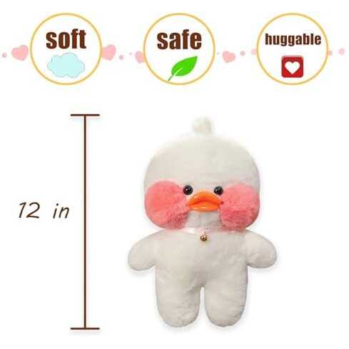 Momiu Cute Plushies With 3 Kawaii Duck Outfits & 10 Pcs Accessories For Girls & Teens