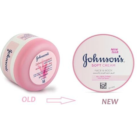 Johnson's 24 Hour Moisture Soft Cream(200 Ml)