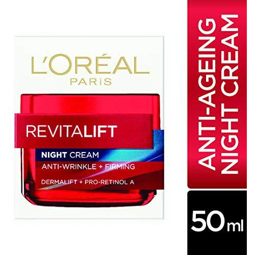 Loreal Paris Revitalift Night Cream, Hydrating And Boosting, With Dermalift Technology + Pro-Retinol A, 50Ml
