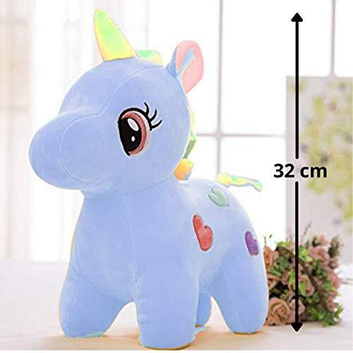 Hug 'N' Feel Soft Toys Teddy Bear Soft Toy (30 Cm, Blue)