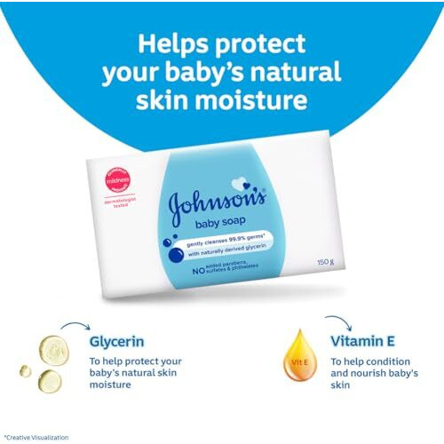Johnson's Baby Soap 100G (Buy 3 Get 1 Free)