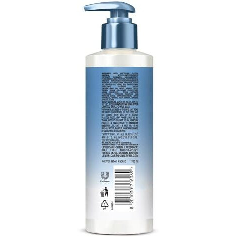 Pond's Hydra Miracle Body Gel Lotion, Water-Based, Non - Oily, Non- Sticky With Hyaluronic Acid, Quick Absorbing, Light For All Skin Types - 180Ml