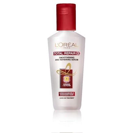 L'Oreal Paris Serum, For Damaged And Weak Hair, With Pro-Keratin + Ceramide, Total Repair 5, 80Ml