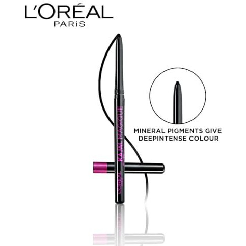 L'Oreal Paris Kajal Magique Matte Finish 0,35G (Black)