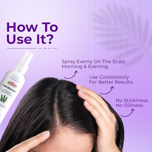 Dr. Bakshi's Bakson's Homoeopathy Hair Reviver & Thickening Mist | For Daily Use, No Stickiness & Oiliness, 100 Ml