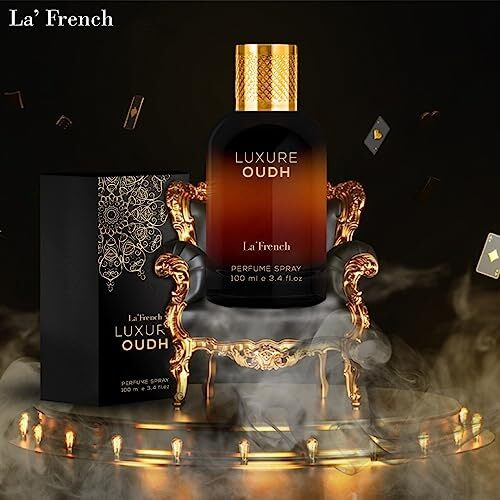 La French Luxure Oudh Perfume For Men & Women | Long-Lasting Luxury Unisex Fragrance | Premium Eau De Parfum For A Captivating Scent |Best Perfume Gift For Him & Her | 100Ml (Pack Of 1)