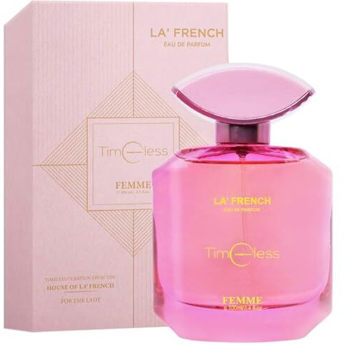 La French Timeless Perfume For Women Eau De Parfum - 100Ml | Premium Floral And Vanilla Fragrance | Long-Lasting Luxury Women's Perfume