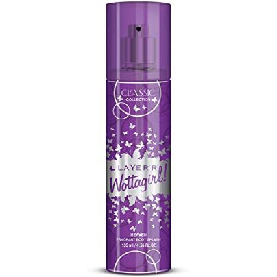 Layer'R Female Wottagirl Classic Collection Heaven Fragrant Fresh Scent Spray Body Splash, 135Ml, Pack Of 1