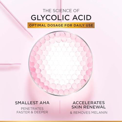 L'Oreal Paris Glycolic Bright Daily Foaming Face Cleanser, 100Ml | Glycolic Acid Face Wash For Dull Skin | Daily Glowing Facial Cleanser | Suitable For All Skin Types