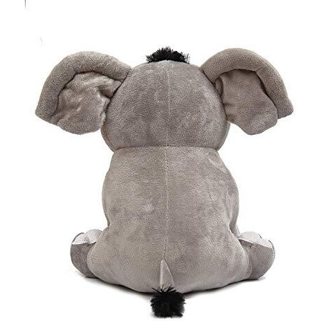 Hug 'N' Feel Soft Toys Soft Toys Long Soft Lovable Hugable Cute Giant Life Size Toy Figure Bear Plush & Stuffed Toys (Elepahnt With Monkey, Grey) Lovely Toy Figure