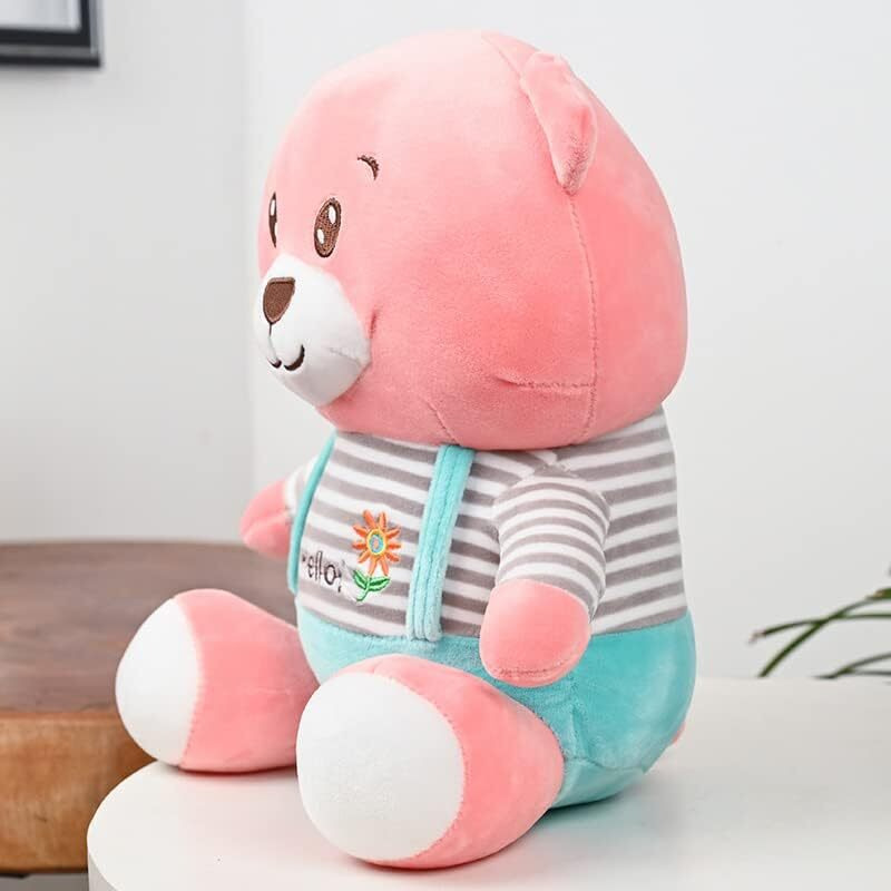 Rudy's Random Brown Or Pink Teddy Bear| Soft Toy For Car Back Side| Soft Toy For Baby Girl | Teddy Bear Birthday Gift | 35Cm | Soft Toys In Minimum Price| Stuffed Animal| Soft Toys For Car Dashboard
