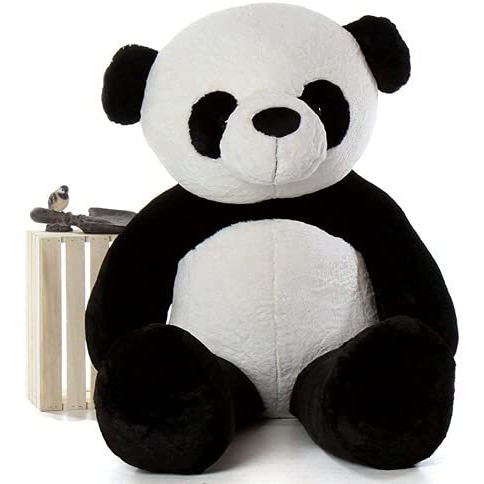 Hug 'N' Feel Soft Toys Teddy Bear 6 Feet, Soft Toy, Teddy Bear 6 Feet For Girls, Teddy Bear 6 Feet For Girls, Soft Toys For Kids, Birthday Gift For Girls,Wife,Girlfriend,Husband(Panda, 6 Feet)