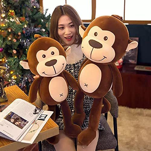 Hug 'N' Feel Soft Toys Monkey, Soft Toys, Birthday Gift For Girls Plush & Stuffed Toys