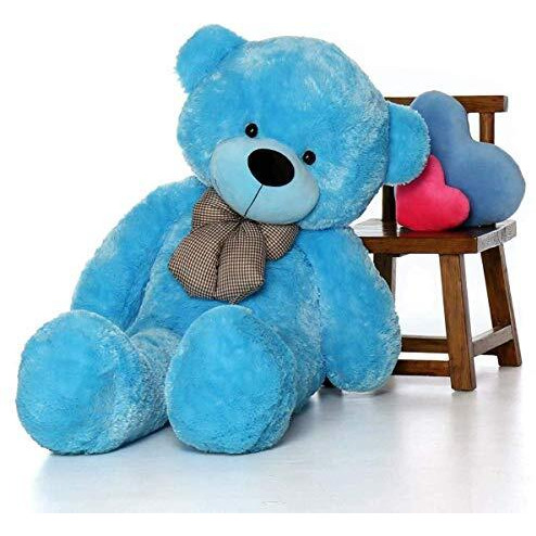 Hug 'N' Feel Soft Toys 6 Feet Sky Blue Giant Teddy Bear Soft, Plush,Cuddly Stuffed Animal For Kids, Birthdays, Anniversaries, Valentine's Day,Special Occasions Large Huggable