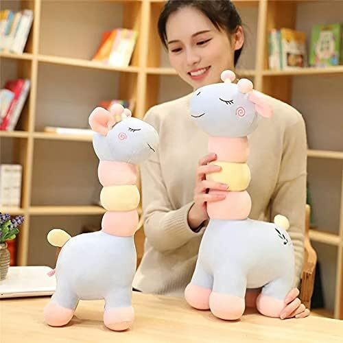 Hug 'N' Feel Soft Toys Random Color Fancy Giraffe Soft Toys Random Color 30Cm