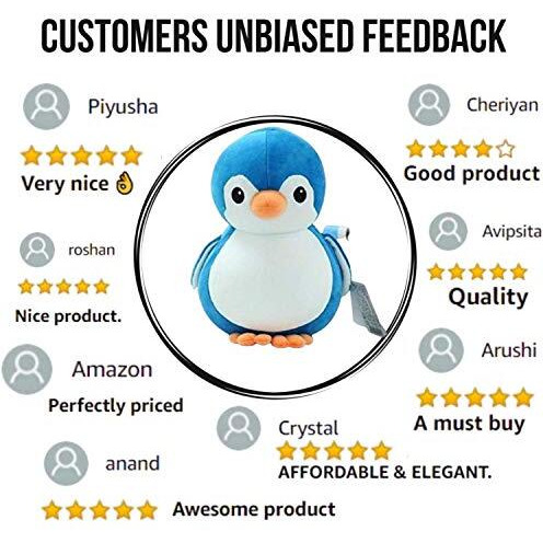 Hug 'N' Feel Soft Toys Penguin Soft Toy|Baby Toys|Kids Toy|Soft Toy|Toy For Girl|Birthday Gift For Girl Plush & Stuffed Toys