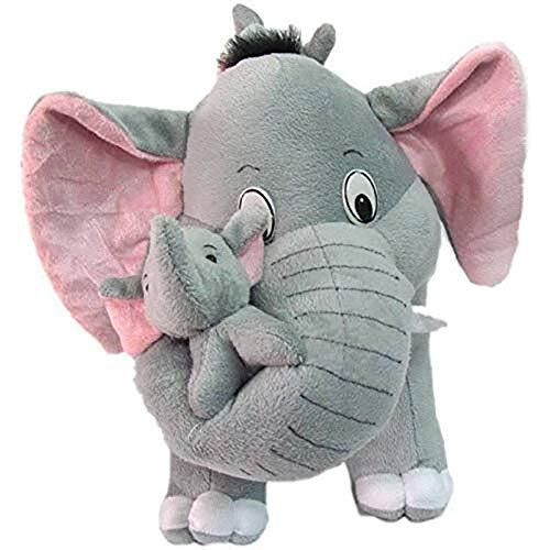 Hug 'N' Feel Soft Toys Soft Toys Long Soft Lovable Hugable Cute Giant Life Size Teddy Figure Bear Plush & Stuffed Toys (Elepahnt With Baby) Lovely Teddy Figure