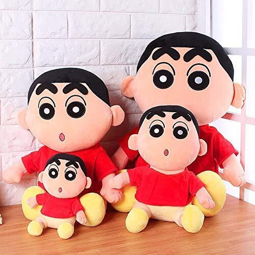 Hug 'N' Feel Soft Toys Shinchan For Kids Soft Toys Birthday Valentines Birthday Gift Girlfriend Daughter Girls Car Showpieces Home Decoration 32 Cm Smalllovely Teddy Figure Plush & Stuffed Toys