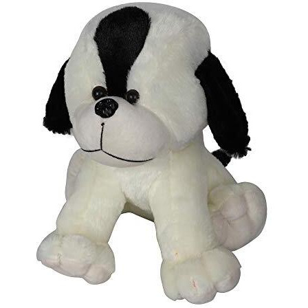 Hug 'N' Feel Soft Toys Dog Soft Toy (30 Cm, White)
