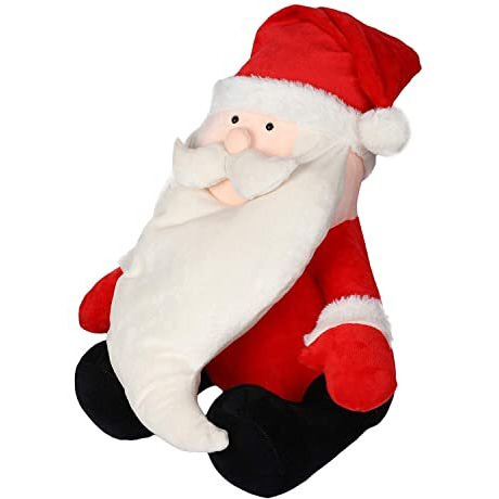 Hug 'N' Feel Soft Toys Long Soft Lovable Hugable Cute Giant Life Size Teddy Bear. (New Soft Toys, Santa Clus)