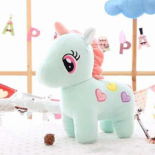Hug 'N' Feel Soft Toys Soft Long Soft Lovable Hugable Cute Giant Life Size Teddy Bear Plush & Stuffed Toys (32 Cm Unicorn, Blue)