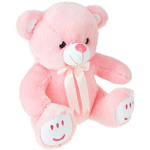 Hug 'N' Feel Soft Toys Teddy Bear, Cute, Soft Toy (33 Cm,Pink), Great Birthday Gift