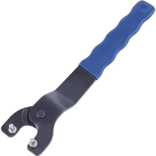 Aasons Angle Grinder Wrench, Durable Universal Pin Spanner Wrenches Rotating Nut Adjustable Steel For Bench Grinders For Circular Saws Lock-Nut Wrench