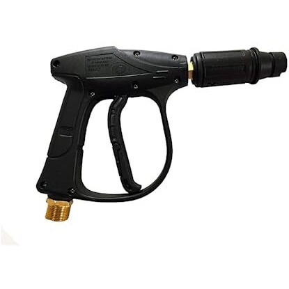Unieshine Black High Pressure Washer Gun For Pressure Washers Suitable For Starq, Vantro, Aimex, Gaocheng, Agaro, Shakti, Btali | Brass Adepters