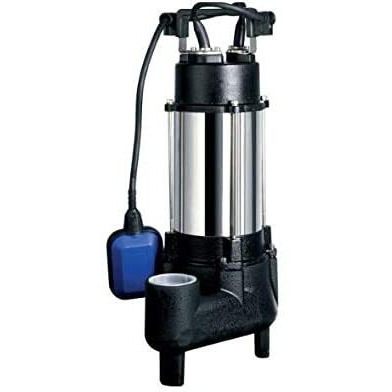 V-Guard Industries Ltd Automatic, 1 Hp Single Phase, Electric Submersible Utility Drainage Water Pump (Multicolour), Corded Electric