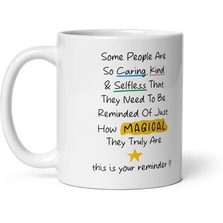 Visibee This Is Your Reminder Mug - Friendship Gift, Thank You Gift, For Best Friend, Positivity - 350Ml Ceramic Coffee Mug