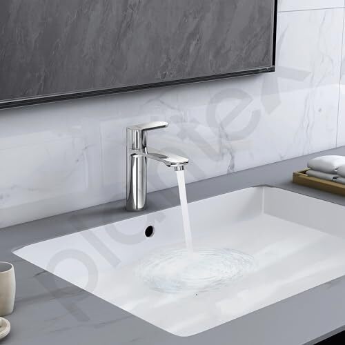 Plantex Pure Brass Pillar Cocke For Basin With Water Saving Aerator/Tap For Wash Basin With Teflon Tape/Sink Tap For Wash Basin-7 Year Warranty By Plantex-(Orn-203-Chrome)