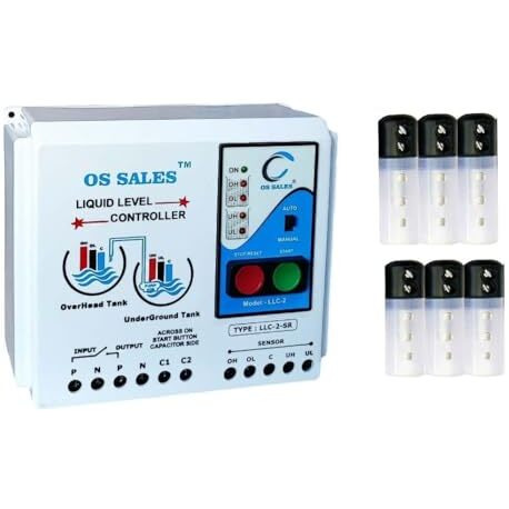 Os Sales Automatic Water Level Controller For Submersible With Auto Starting Torque Supported To All Type Of Motors