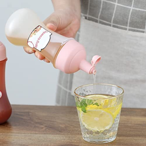 Tomatus Food Ketchup Dispenser Salad Dressing Storage Squeeze Bottle Refillable Condiment Bottle 280Ml (Pack Of 3)