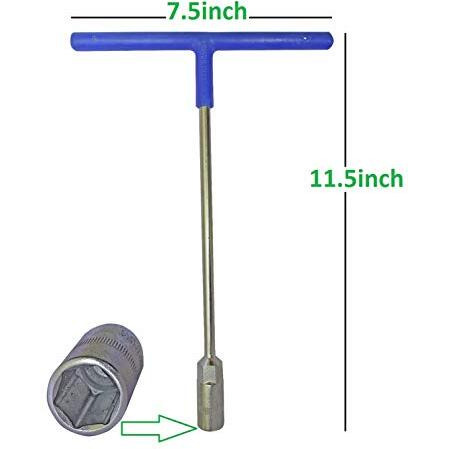 Inditrust Crv Hex Tool Kit Set For Home And Office T Spanner Combo (8Mm, 10 Mm, 12Mm, 14 Mm)