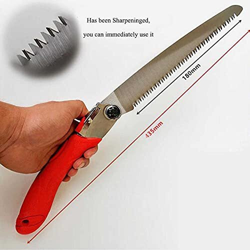 Inditrust Portable Folding Hacksaw Pruner Cutter Tree Cutting Saw Wood Working Tools