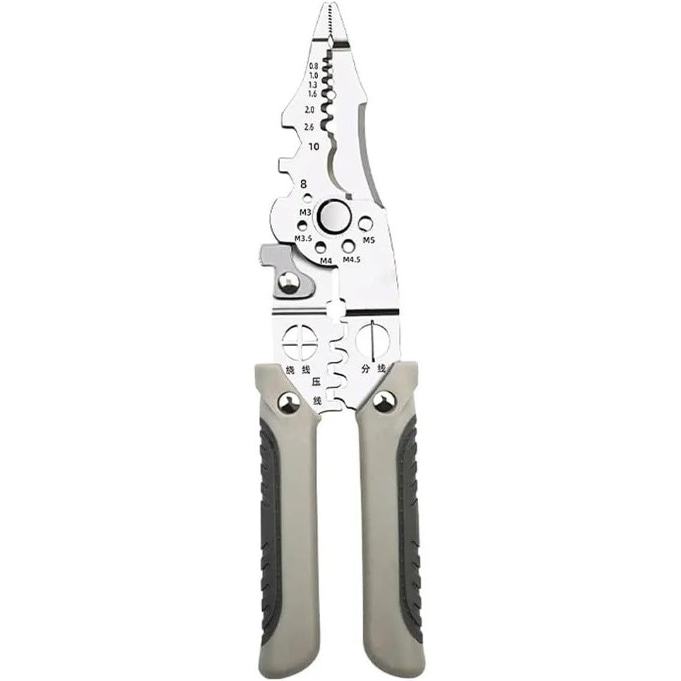 Multifunctional Wire Stripper Crimper Cable Cutter Pliers, 2024 New Arrival Multifunctional Wire Stripper Crimper Cable Cutter Plier (1 Pcs)