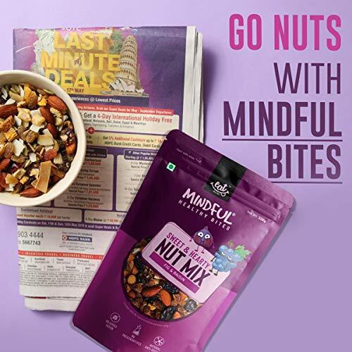 Eat Anytime Mindful Healthy Trail Mix Combo Of Papaya & Pineaple, Fig & Raisin | No Added Sugar & No Preseervatives | Antioxident | Healthy Sanck For Breakfast & Dieat - 200Gm(Combo Of 2)