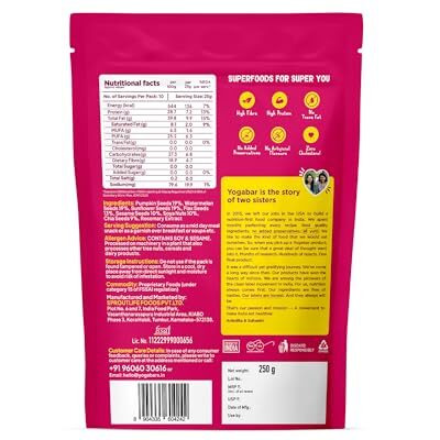 Yogabar 7-In-1 Seeds Super Mix, High Fibre And Protein, Buy 1 Get 1 Free