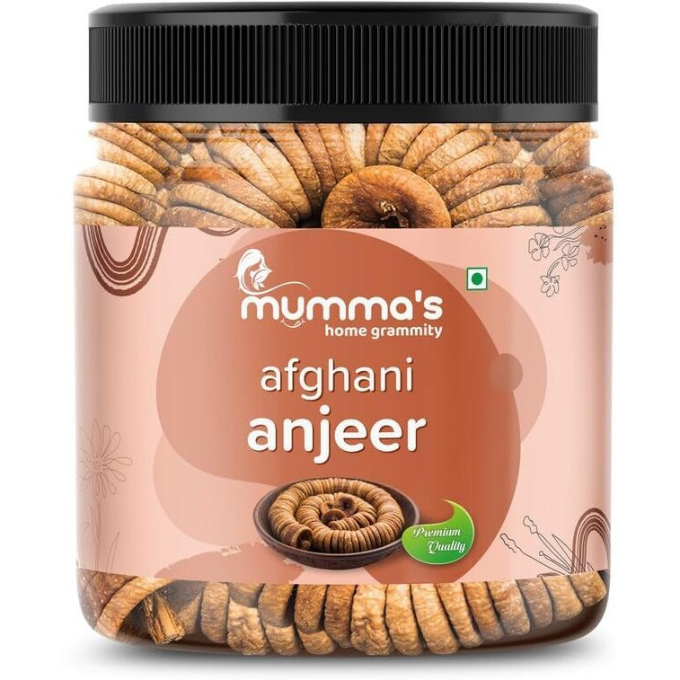Mumma's Home Gramity Natural Afghani Anjeer 500Gram | Dry Figs For Weight Management, Digestion, Good Health & Rich In Dietary Fiber